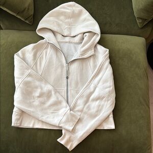 Lululemon cropped scuba hoodie